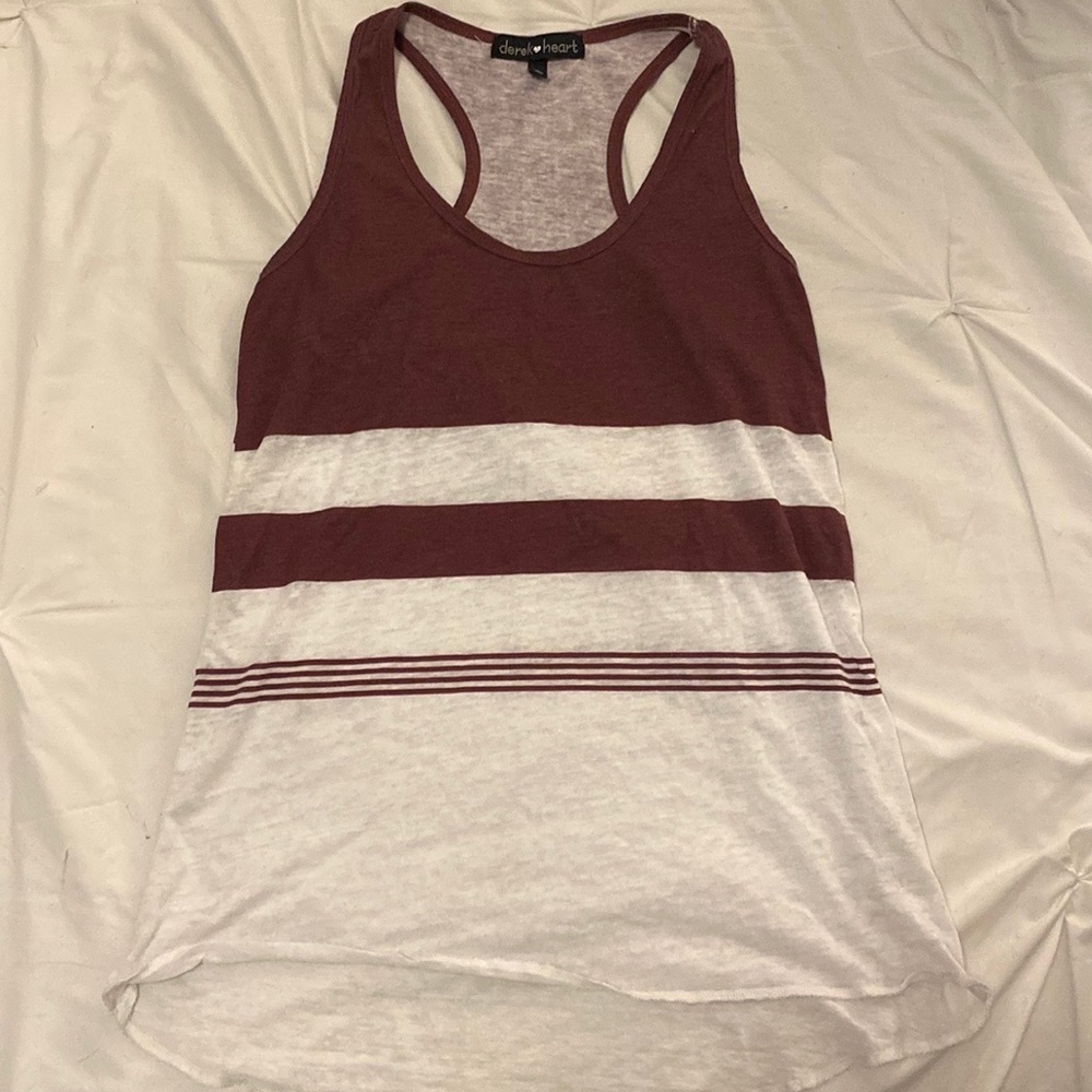 ✨2/$10 Red Striped Tank